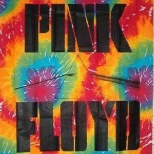 Pink Floyd Tie Dye Fabric Poster